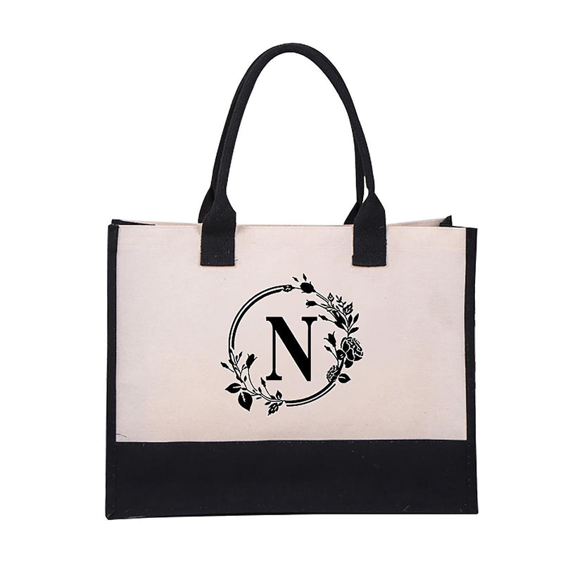 Harper™ - Bolsa Tote Personalizada com Letra