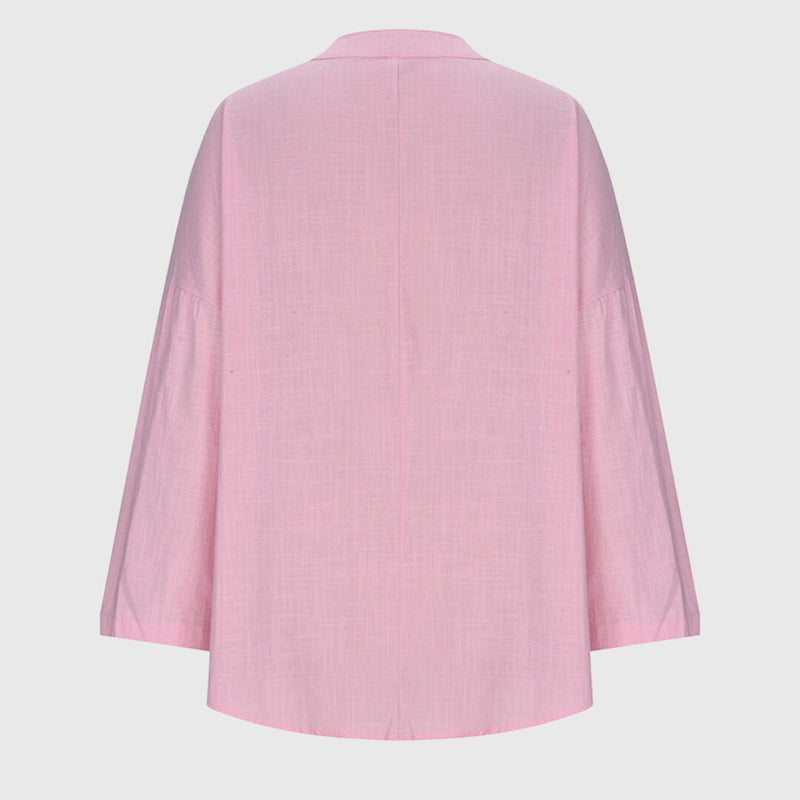 Lenara™ | Camisa de Praia Elegante e Fluida