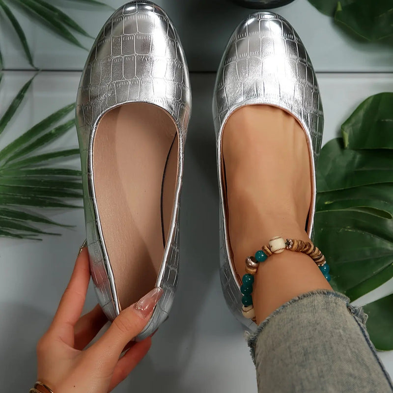 Brielle – Sapatos de Couro Respirável