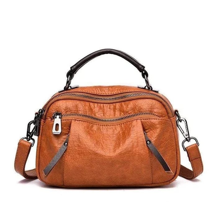 Penelope™ Estilo Exquisito | Bolsa Macia com Múltiplos Bolsos