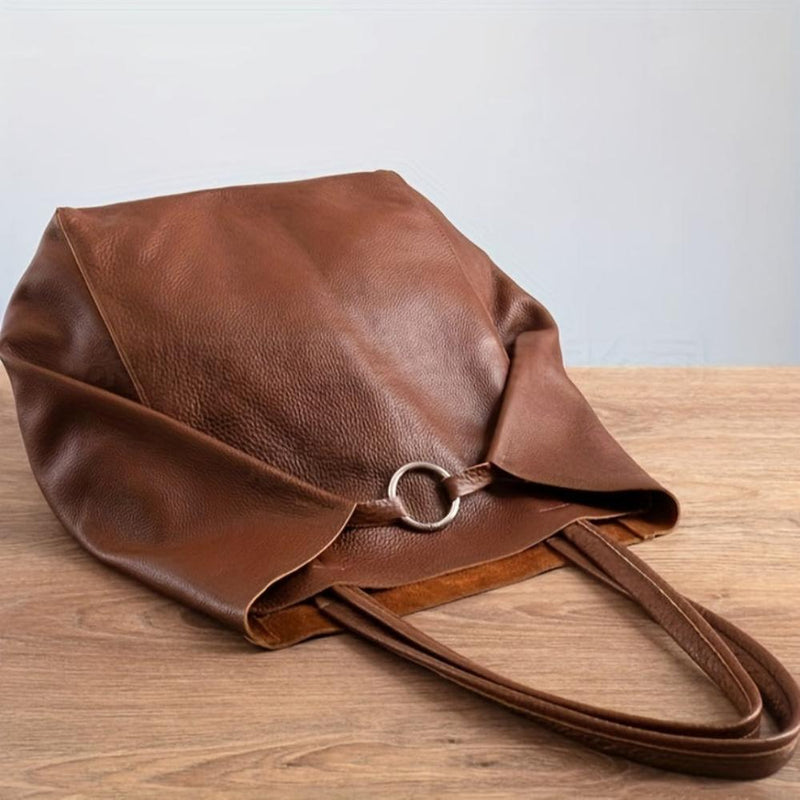 Olivia™ Maciez Retrô | Bolsa Tote de Grande Capacidade