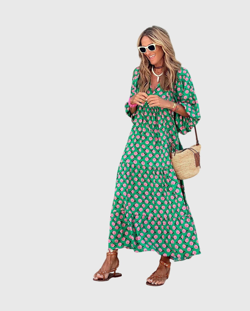 Sarah™ - Vestido Maxi Boho