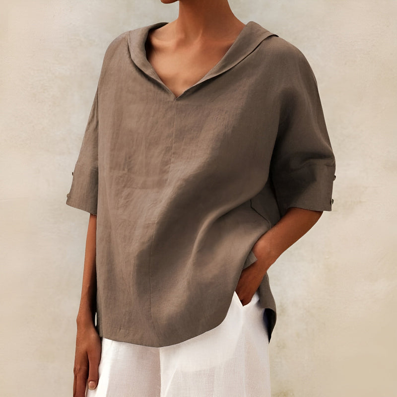 Lyndzi | Blusa de Linho
