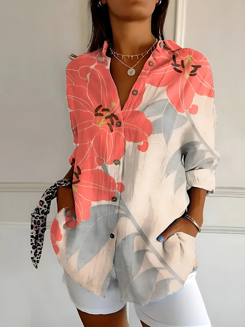 Viviana | Blusa Floral Wave