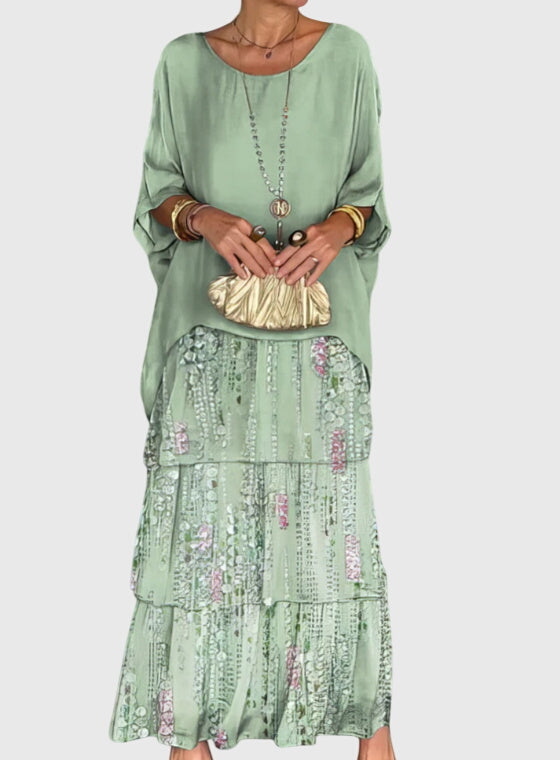 Susan™ | Vestido Elegante Longo e Esvoaçante