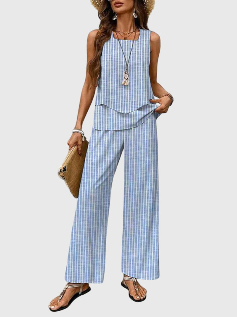 Brenda™ | Conjunto Elegante de Verão com 2 Peças