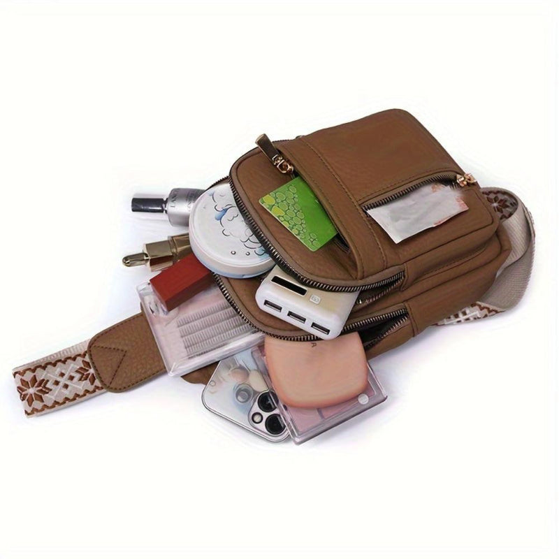 Riley™ Charme Vintage | Bolsa Transversal de Peito