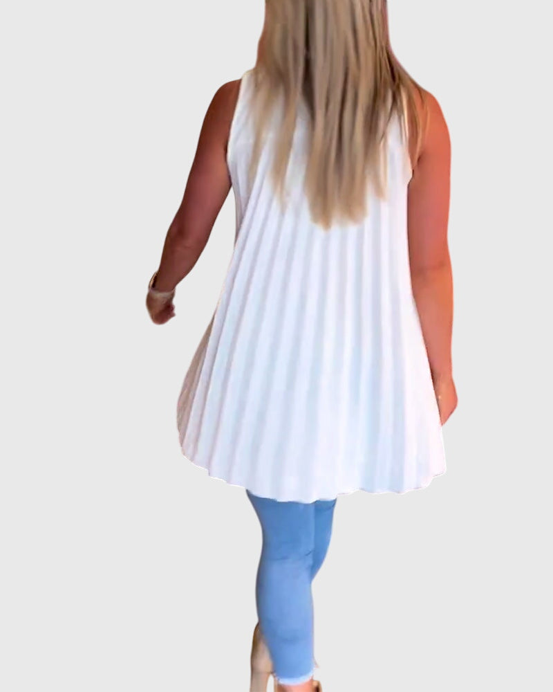 Lina™ | Blusa sem mangas