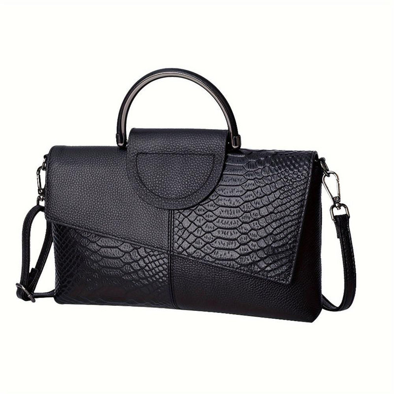 Grace™ Classic | Bolsa de Luxo com Estampa Croc