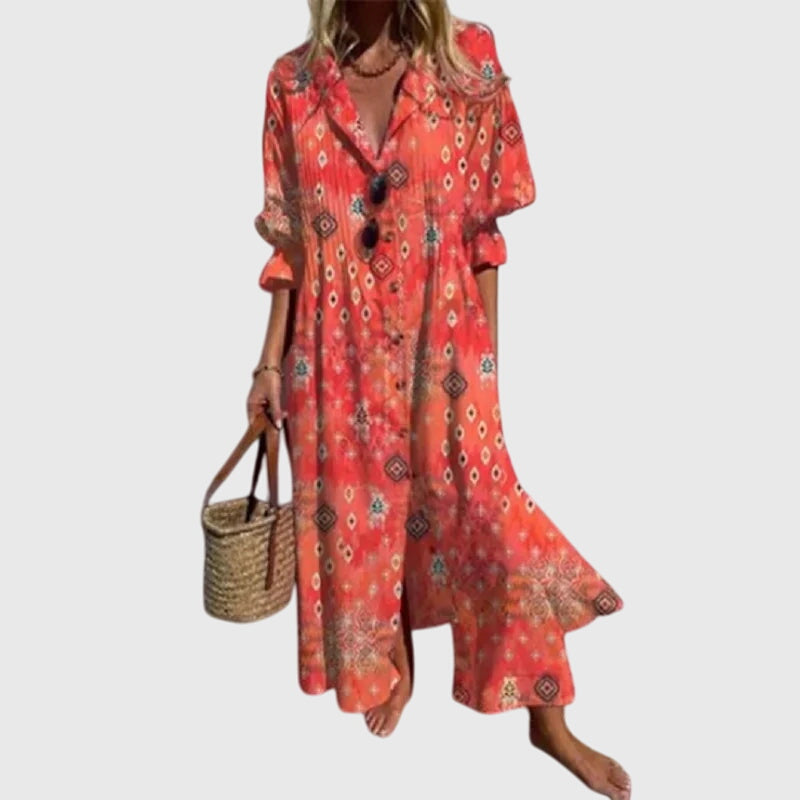 Zariah | Vestido Boêmio Elegante