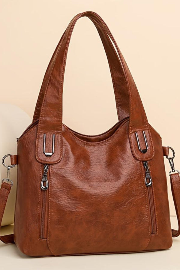 Bolsa de Ombro Lily™ Luxe Statement I Retro Tote