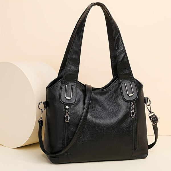 Bolsa de Ombro Lily™ Luxe Statement I Retro Tote