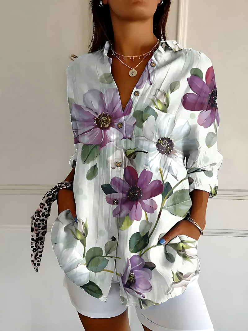 Viviana | Blusa Floral Wave