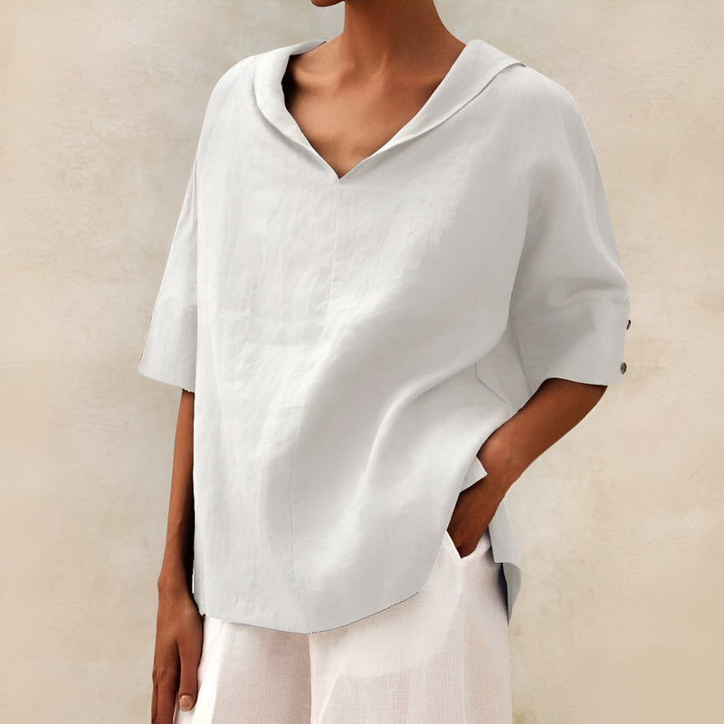 Lyndzi | Blusa de Linho