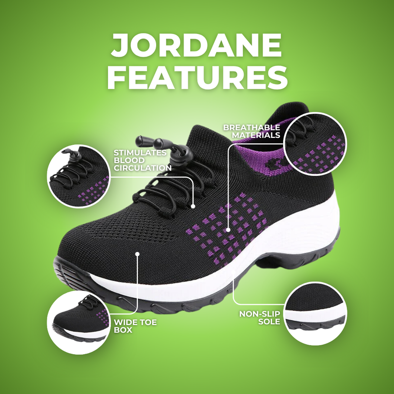 Jordane | Sapatos Ergonômicos Confortáveis