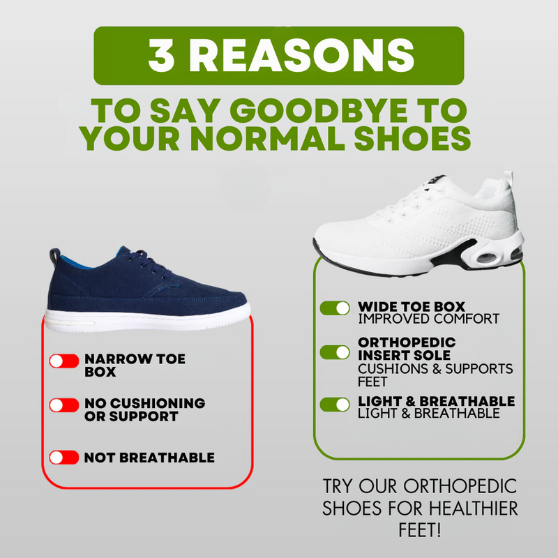 Aspen | Sapatos Ergonômicos para Alívio da Dor