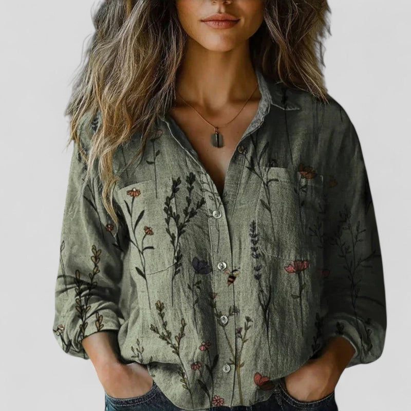 Lorenhilde | Blusa Camisa Confortável