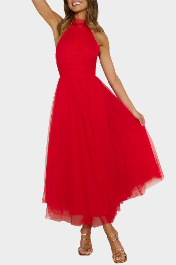 Midi Floral de Renda