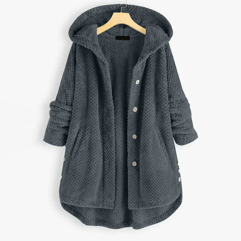 Franca™ - Jaqueta de Fleece com Capuz