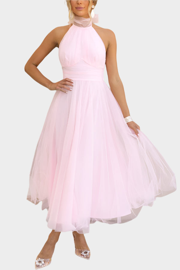 Midi Floral de Renda