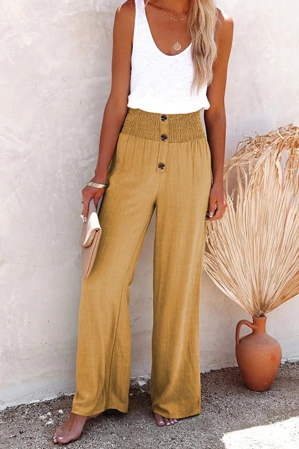 BRIAR – CALÇA RELAXADA DE CINTURA ALTA