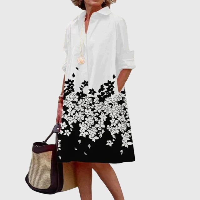 Paige™ - Vestido Elegante com Bolsos