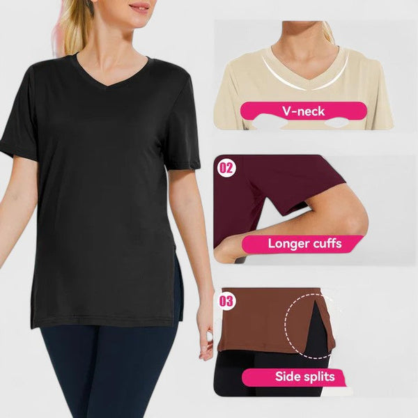 Samantha | Camiseta Confortável (Pacote com 3)