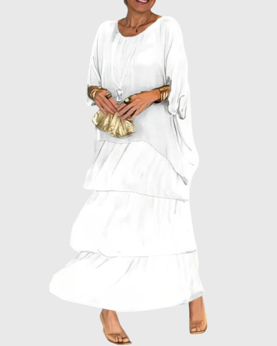 Susan™ | Vestido Elegante Longo e Esvoaçante