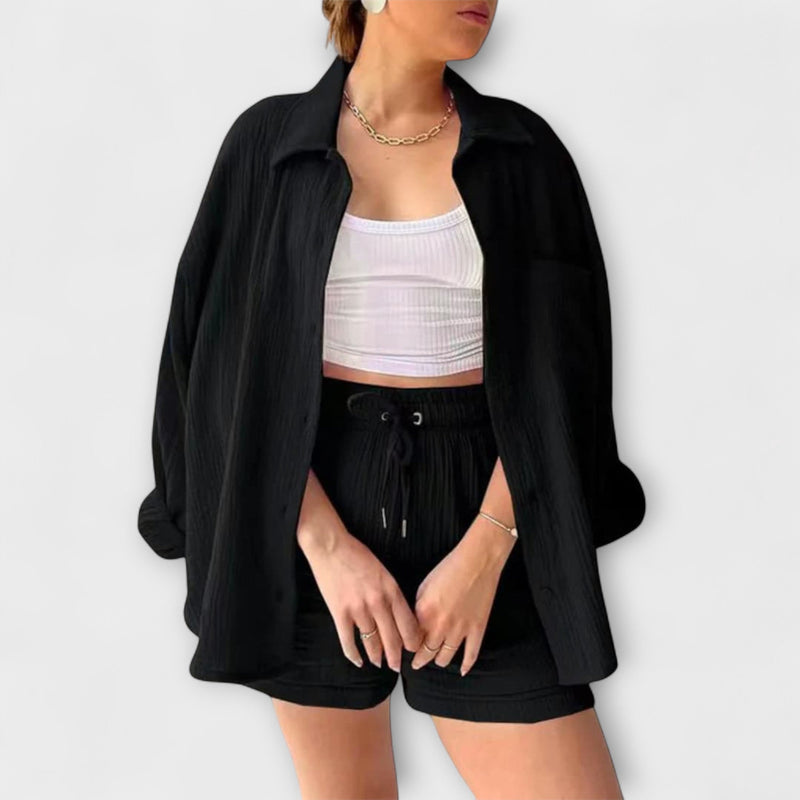 Roselina | Top e Calça Elegantes