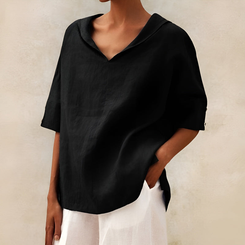 Lyndzi | Blusa de Linho