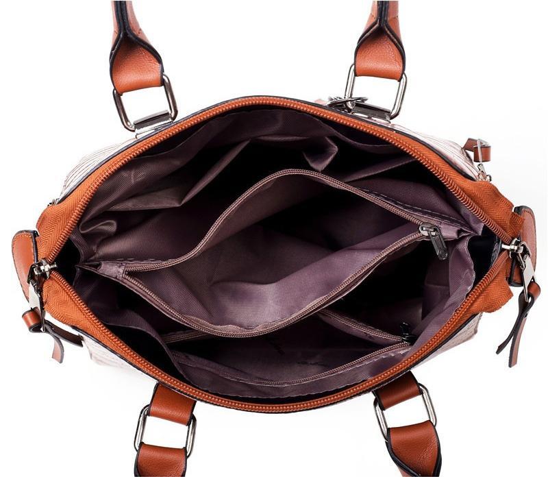 Olivia™ Elegância Clássica | Conjunto Moderno de 4 Peças para Bolsa