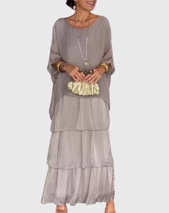 Susan™ | Vestido Elegante Longo e Esvoaçante