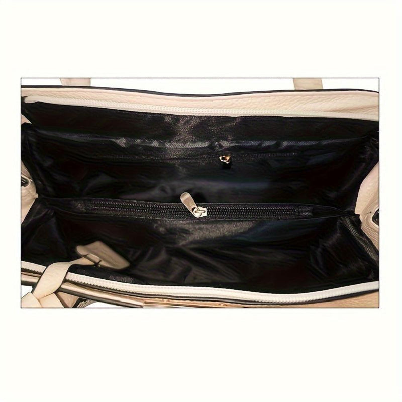 Ellie™ Luxe Elegance | Bolsa Tote Versátil