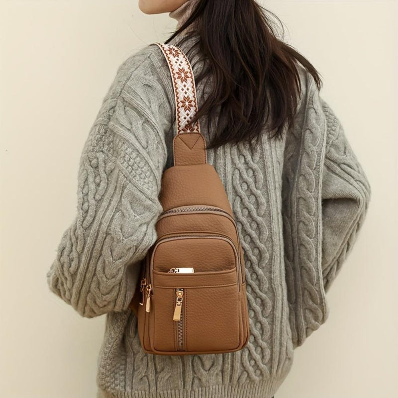 Riley™ Charme Vintage | Bolsa Transversal de Peito