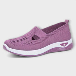 Martha - Botas Ortopédicas Confortáveis em Roxo