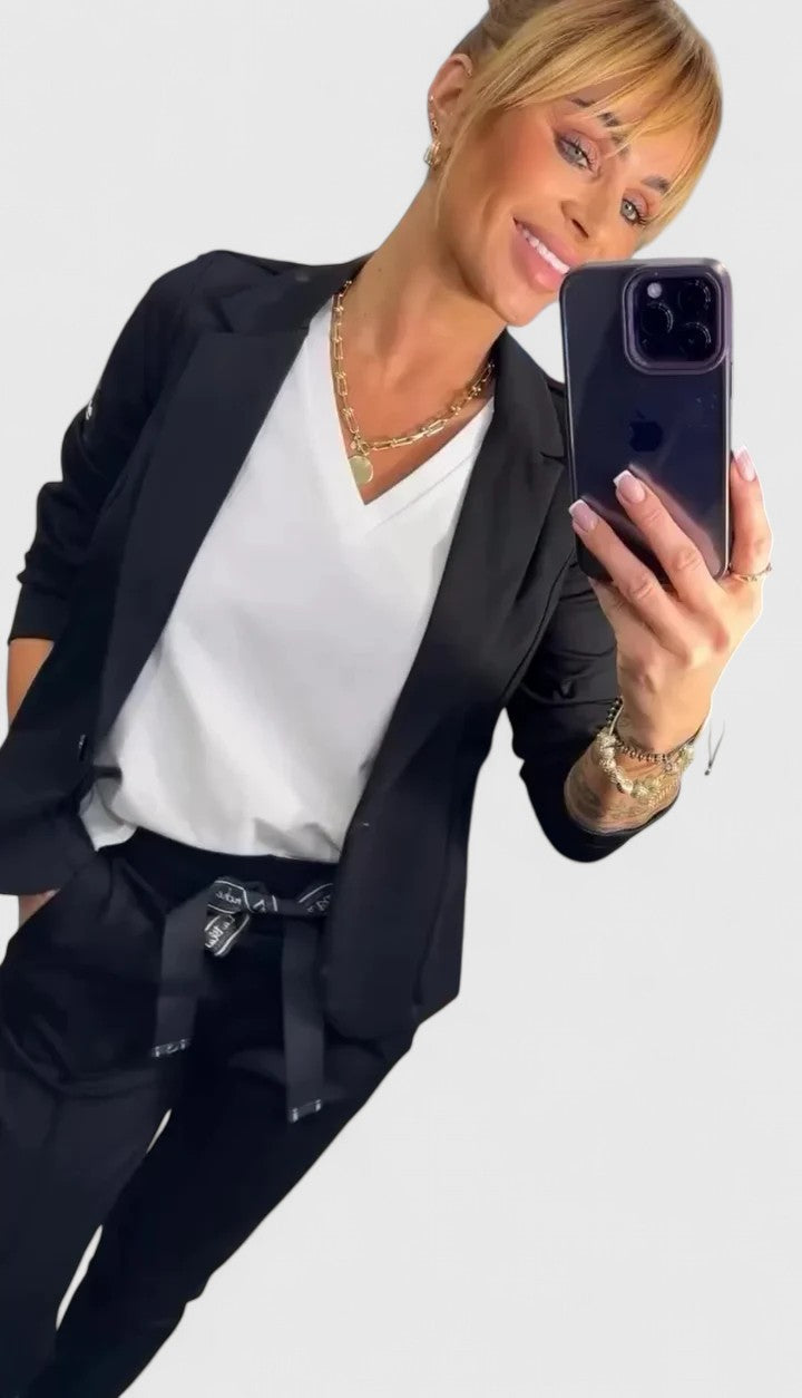 Kina | Conjunto Elegante de Duas Peças