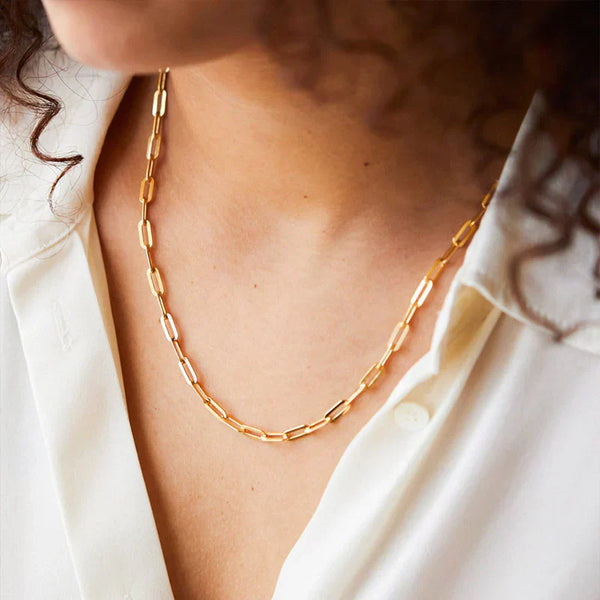 Colar Corrente Elegante Archen | Ouro