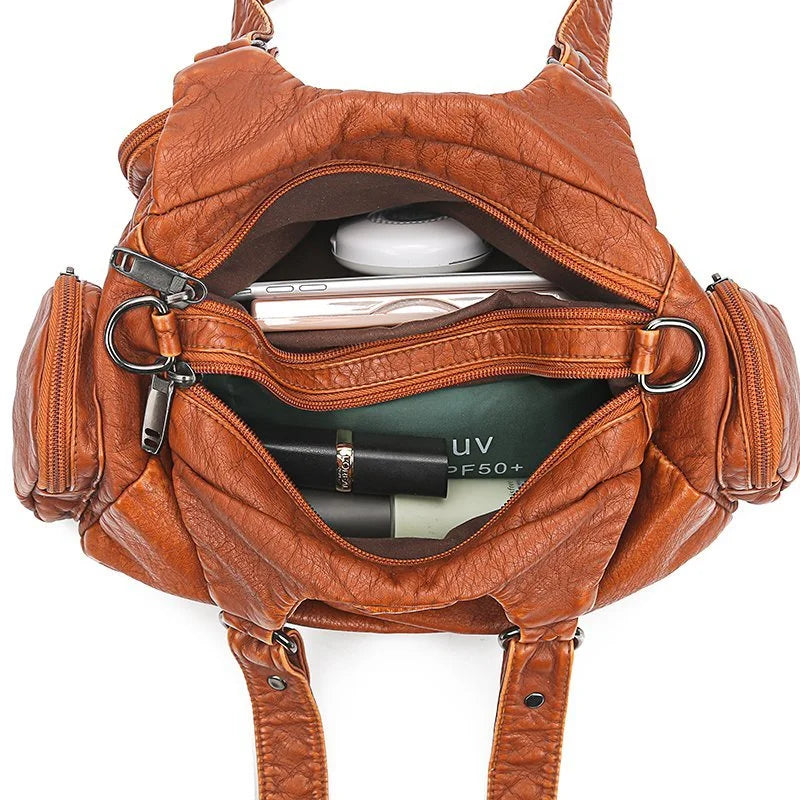 Savannah™ Clássica Versatilidade | Bolsa Mensageiro Vintage