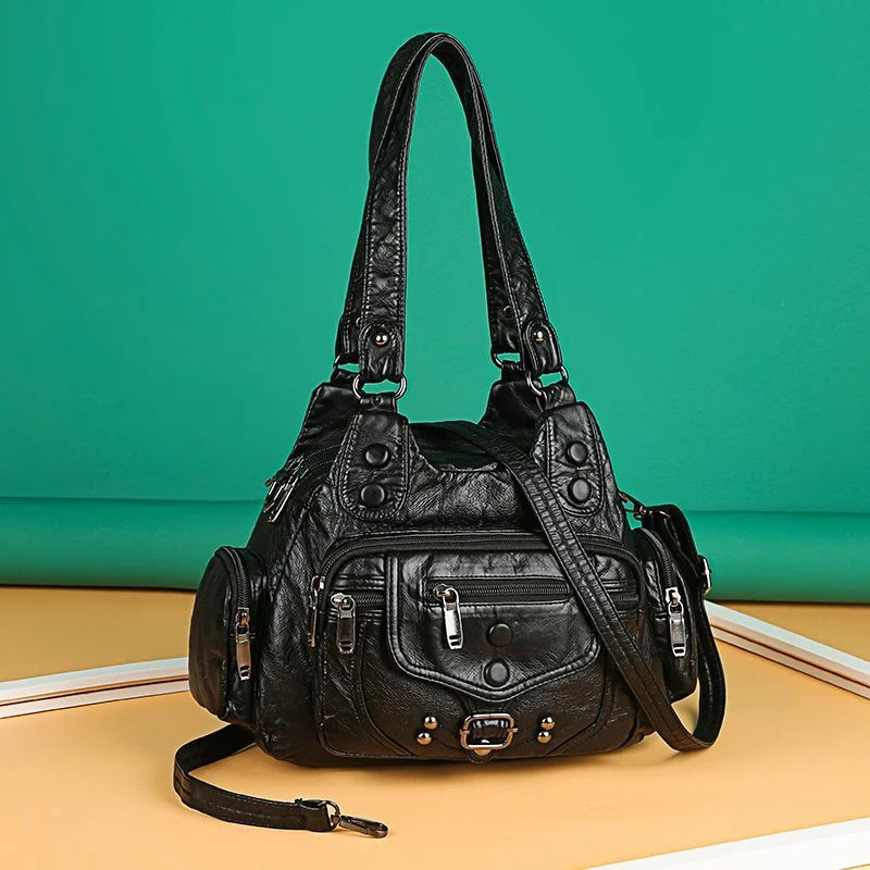 Savannah™ Clássica Versatilidade | Bolsa Mensageiro Vintage
