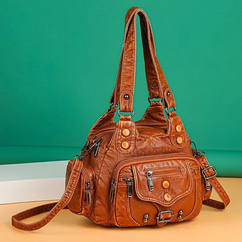 Savannah™ Clássica Versatilidade | Bolsa Mensageiro Vintage
