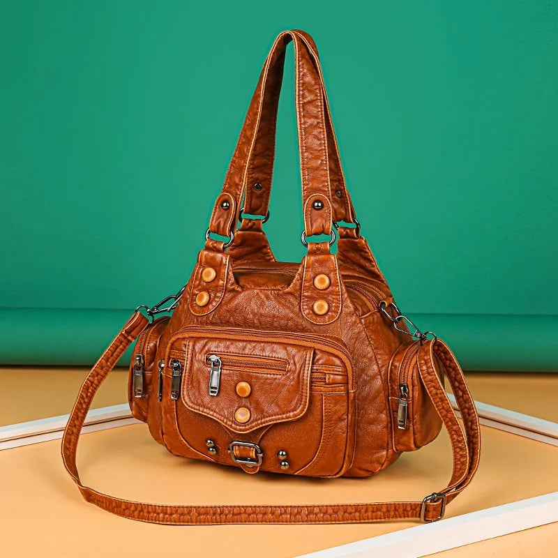 Savannah™ Clássica Versatilidade | Bolsa Mensageiro Vintage