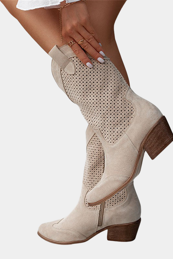 Alba | Botas Ortopédicas Estilo Cowboy