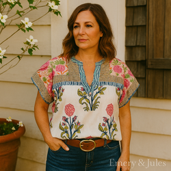 Cloe | Blusa Boêmia Elegante