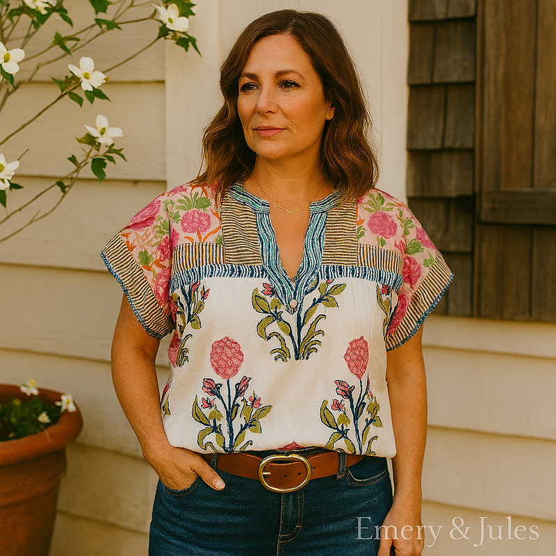 Cloe | Blusa Boêmia Elegante