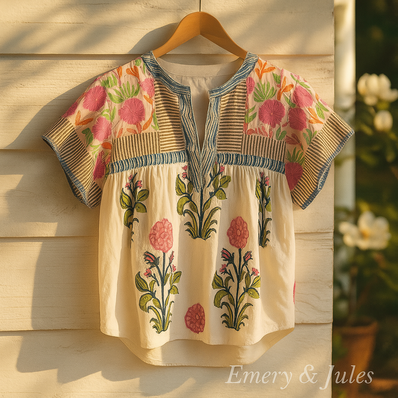 Cloe | Blusa Boêmia Elegante