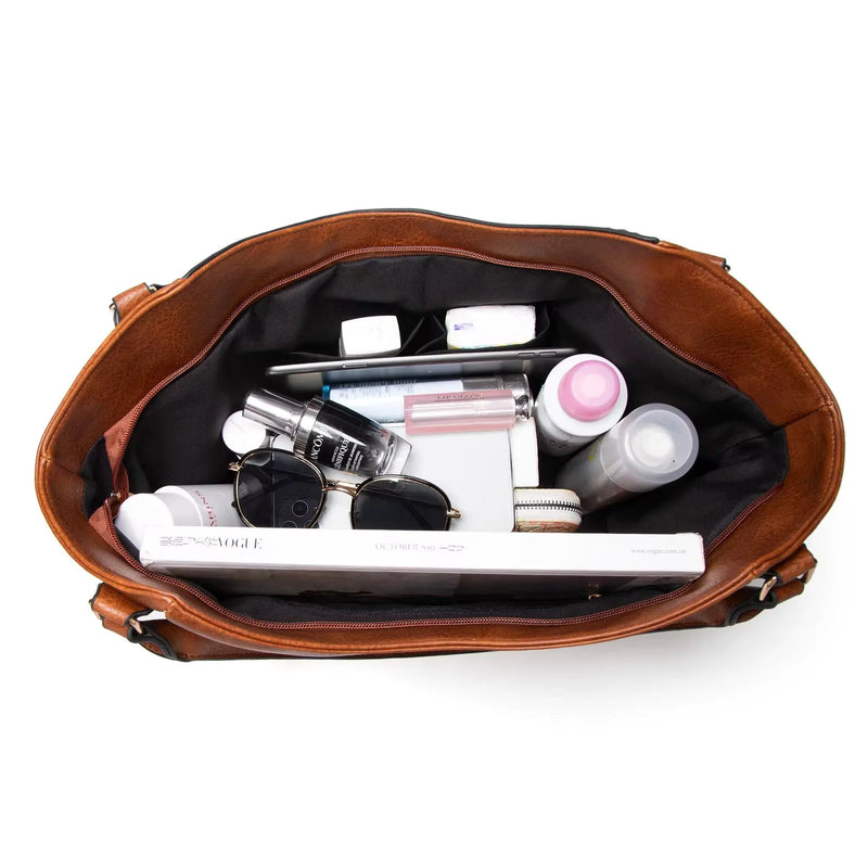 Peyton™ Sofisticação Elegante | Bolsa Vintage de Ombro