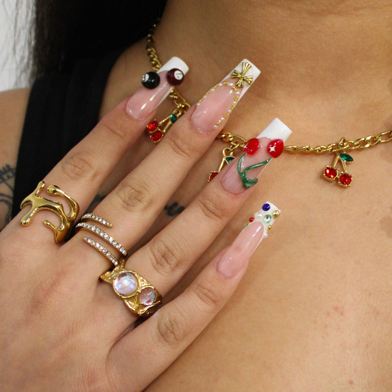 Anel Dourado Elysian