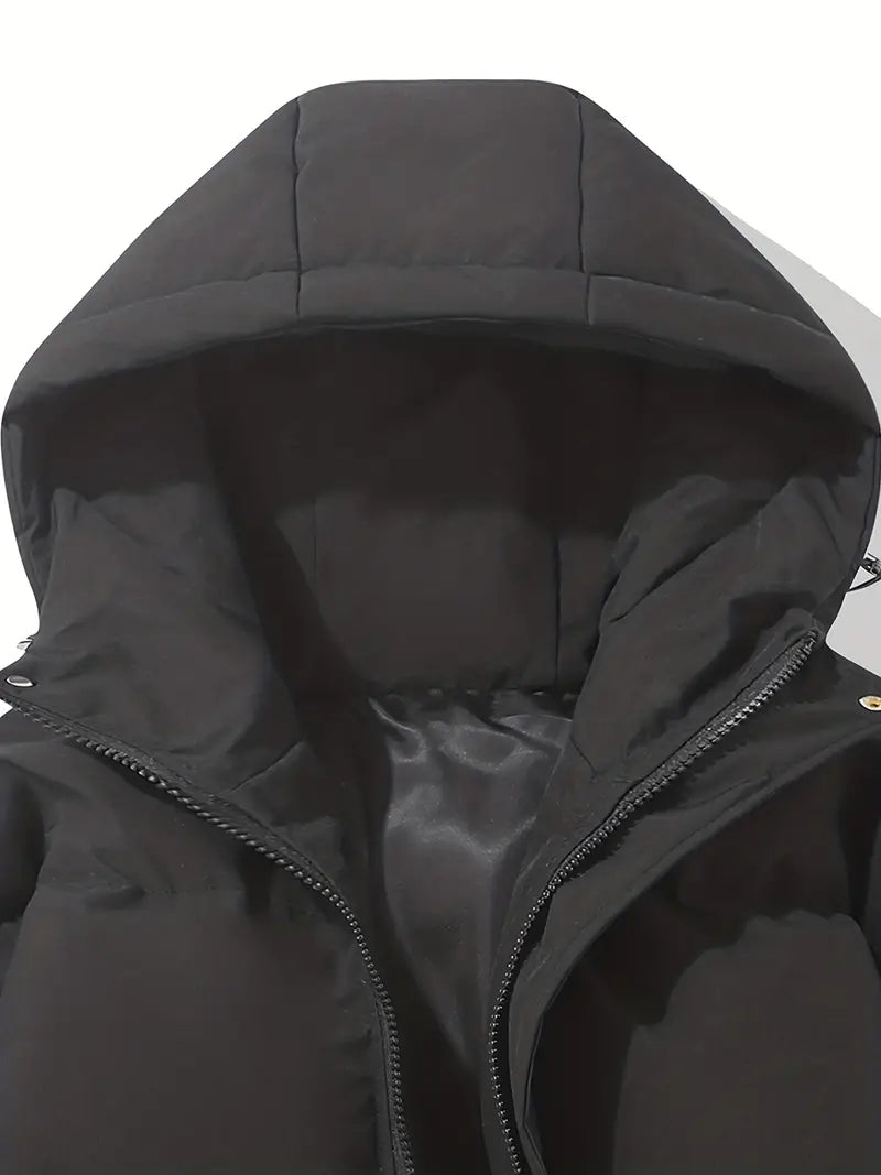 Anna™ - Jaqueta de Inverno Forrada com Capuz