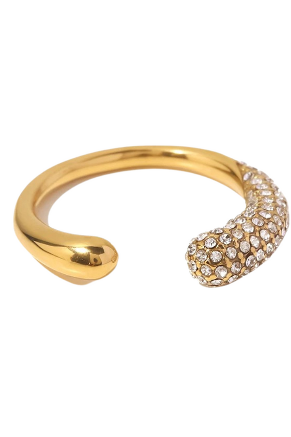 Anel Evelina de Ouro