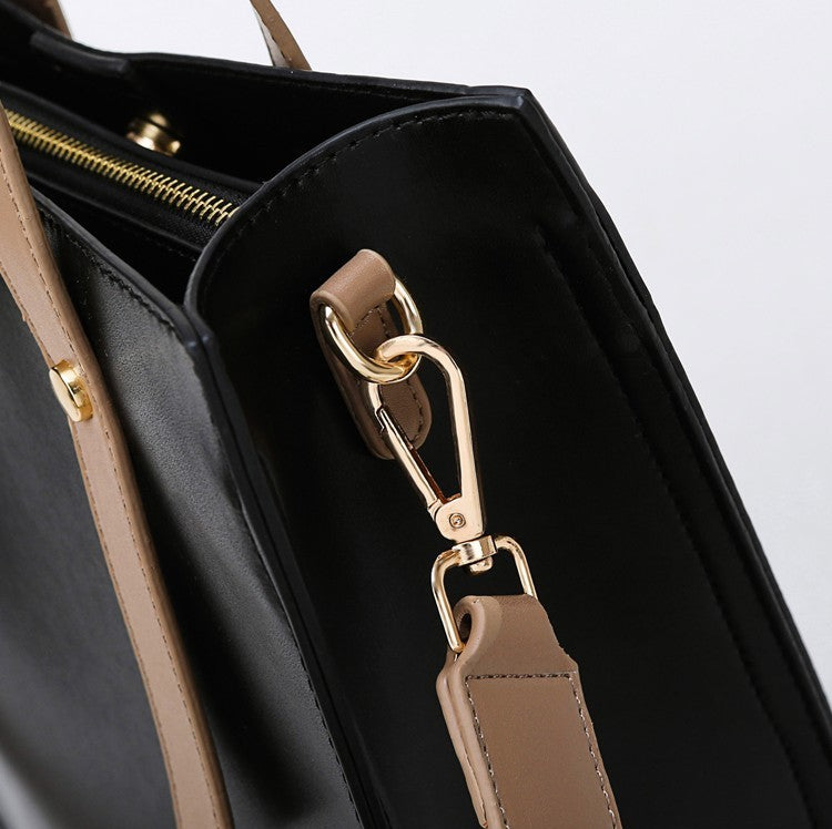 Amelia™ Minimalista Essencial | Bolsa Tote Estruturada Elegante